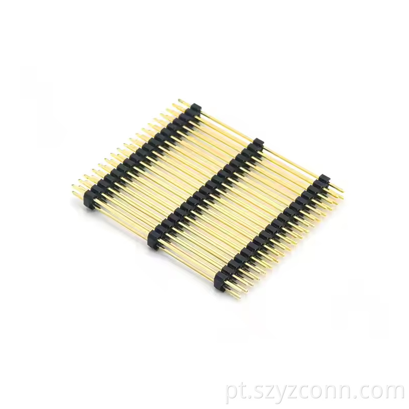 Conector de cabeçote de pino de passo de 2,0 mm Linha dupla Três plástico reto SQ0,5mm H2,0mm 218P L = 44mm (1) 2.0mm Pitch Pin Header Connector Dual Row Threes plastic Straight SQ0.5mm H2.0mm 218P L=44mm (1)
